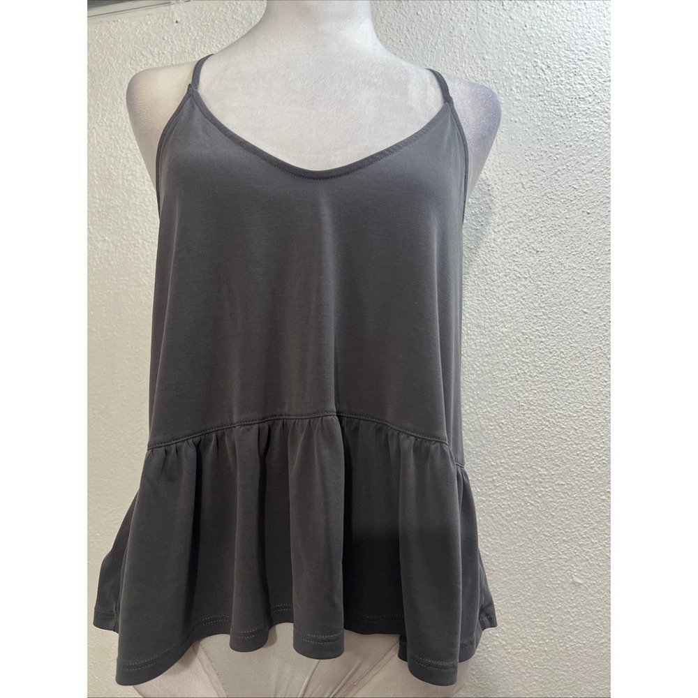 AMERICAN EAGLE soft and sexy babydoll tank top Gray small